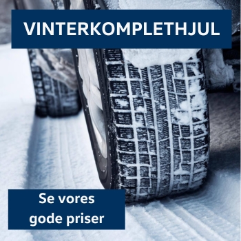  Vinterkomplethjul
